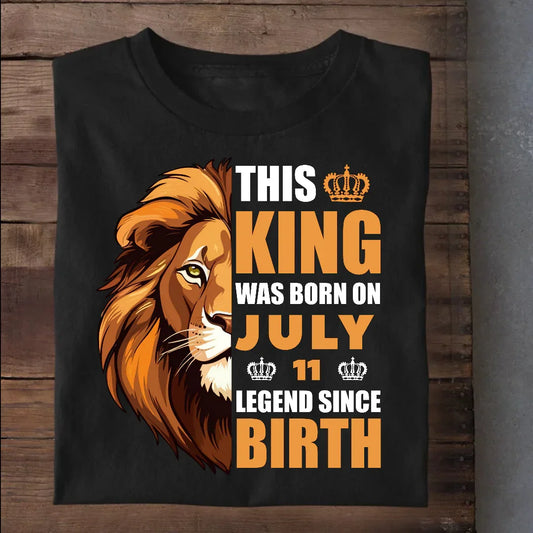 KING JULY 11 PREMIUM T-SHIRT