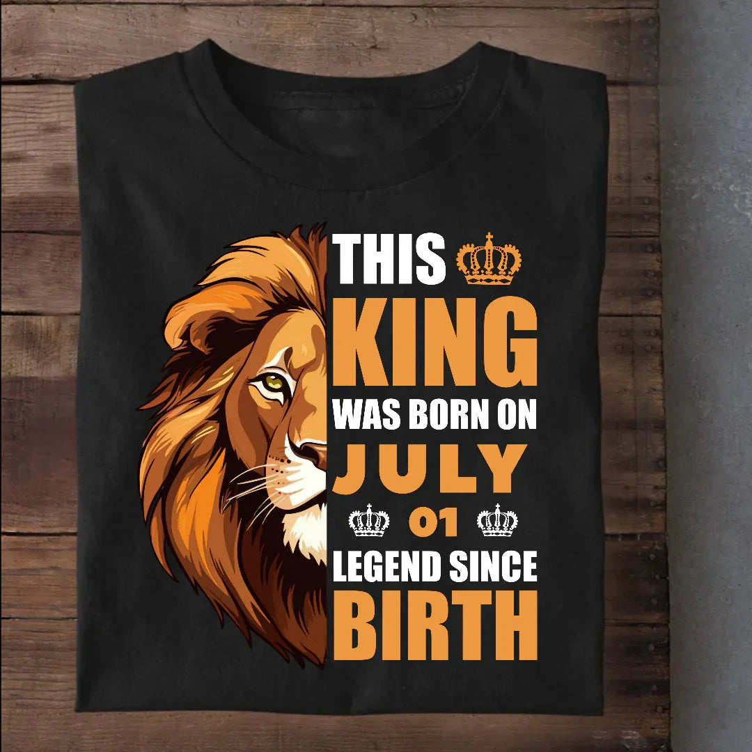 KING JULY 01 PREMIUM T-SHIRT