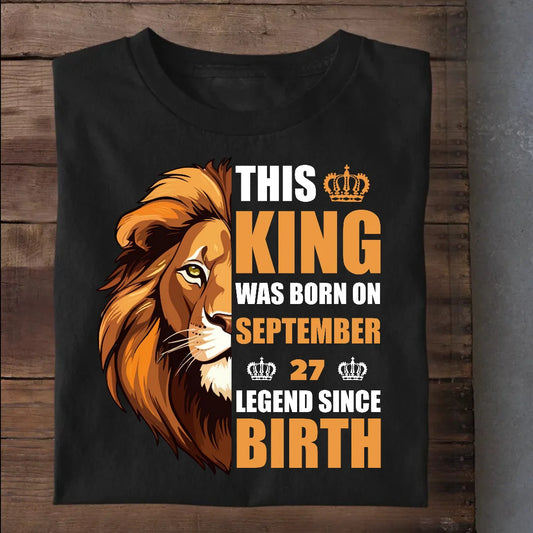 KING SEPTEMBER 27 PREMIUM T-SHIRT